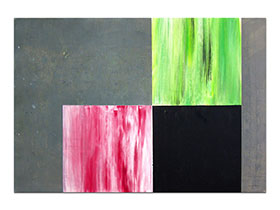 Moderne slike u galeriji MAG - apstraktna slika Kontrasti akril na napetom platnu 100x70 cm