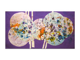 Umjetničke slike prodaja - Originalna apstraktna slika - Kaleidoskop - Akril na platnu - MAG galerija