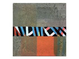 Moderne slike u galeriji MAG - apstraktna slika Pomak elemenata Akril na napetom platnu 60x60 cm