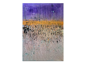 Moderne slike u galeriji MAG - apstraktna slika Obrisi novog doba akril na hameru 100x70 cm