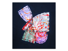 Slike prodaja modernih slika i umjetnina u galeriji MAG - Slika na platnu - Tri pegle i lopta