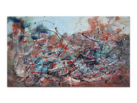 Galerija umjetnina Split MAG - umjetnička slika Iskupljenje akril na platnu 135x75 cm