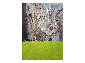 Moderne slike u galeriji MAG - apstraktna slika Greenfield akril na hameru 100x70 cm