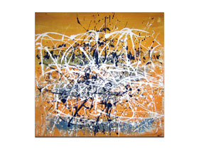 Suvremena umjetnost u galeriji MAG - Stella Artois - apstraktna slika na platnu 65x65 cm