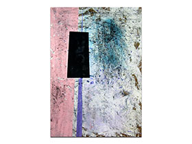 Moderne slike u galeriji MAG - apstraktna slika Metronom akril na hameru 100x70 cm