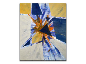 Apstraktna umjetnost slike - Moderna apstraktna slika - Subverzija - Akril na platnu 70x55 cm