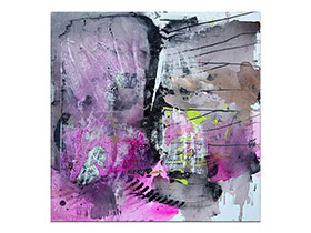 Moderne slike u galeriji MAG - apstraktna slika Toplina sjećanja Akril na platnu 70x70 cm