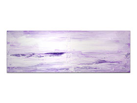 Moderne apstraktne slike u ponudi galerije MAG - apstraktna slika Dan ljubičastog sjaja akril na platnu 120x40 cm