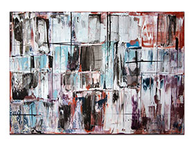 Moderne slike velikog formata u ponudi galerije MAG - apstraktna slika Onaj osjećaj akril na platnu 100x70 cm