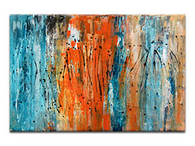 Moderne slike u galeriji MAG - Apstraktna slika Emocije i osjećaji Akril na napetom platnu 150x100 cm