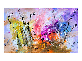 Moderne slike u galeriji MAG - apstraktna slika Nebeski pejzaži Akril na platnu 130x80 cm