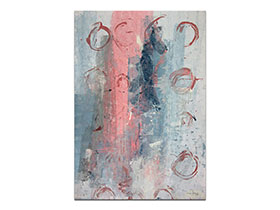 Moderne slike u galeriji MAG - apstraktna slika Doba nježnosti V akril na hameru 100x70 cm