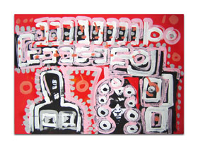 Galerije u Zagrebu - originalna apstraktna slika - Phantasma - MAG galerija online