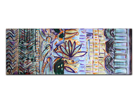 Opremite moderan interijer apstraktnim slikama - moderna slika na platnu Vrt Želja - MAG galerija