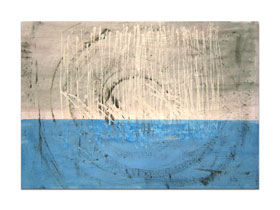 Moderna galerija slika MAG - originalna apstraktna slika Iza dana akril na hameru 100x70 cm
