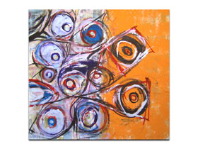 Galerije slika i umjetnina online prodaja - apstraktna slika na platnu Vexata - MAG galerija