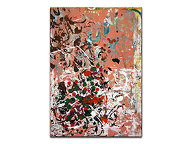 Galerija slika MAG - prodaja modernih apstraktnih slika - apstraktna slika Okićeno emocijama akril na platnu 70x50 cm