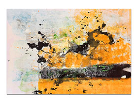 Moderne slike u galeriji MAG - apstraktna slika Pejzaži budućnosti X akril na hameru 100x70 cm