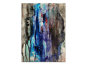 Moderne slike u galeriji MAG - apstraktna slika U dubini duše Akril na kaširanom platnu 40x30 cm