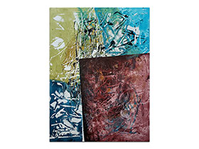 Moderne slike u galeriji MAG - apstraktna slika Koncept 28 Akril na platnu 120x90 cm