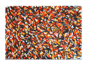 Online galerija slika MAG - apstraktna slika Boje kasnog ljeta Akril na hameru 100x70 cm