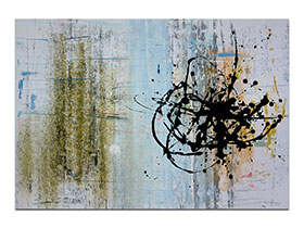 Moderne slike u galeriji MAG - apstraktna slika Cortex akril na hameru 100x70 cm