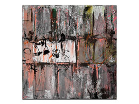 Galerija slika MAG - prodaja modernih apstraktnih slika - apstraktna slika Miris orijenta akril na platnu 80x80 cm