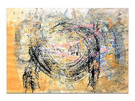 Moderne slike u galeriji MAG - apstraktna slika Uglavnom pretežno najčešće akril na hameru 100x70 cm