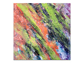 Moderne slike u galeriji MAG - apstraktna slika Jupiterov pejzaž Akril na platnu 70x70 cm