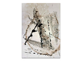 Moderne slike u galeriji MAG - apstraktna slika AI akril na hameru 100x70 cm