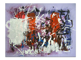 Galerija slika MAG - umjetnička slika Dodir mašte akril na hameru 65x50 cm