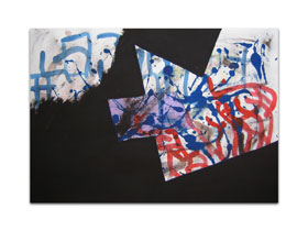 Uređenje modernih interijera apstraktnim slikama - Valtura - akril na platnu - MAG galerija