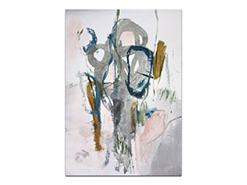 Moderne slike u galeriji MAG - apstraktna slika Nove spoznaje akril na hameru 100x70 cm