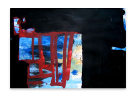 Apstrakcija apstrakcije originalne moderne apstraktne slike - slika Nove Konstrukcije - MAG galerija