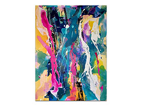 Moderne slike u galeriji MAG - apstraktna slika Novi ciklus Akril na platnu 80x60 cm