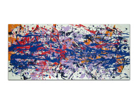 Prodajna izložba slika u online galeriji MAG prodaja modernih apstraktnih slika na platnu - Usnuli plamen