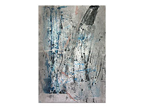 Moderne slike u galeriji MAG - apstraktna slika Trenutak za sjećanje akril na hameru 100x70 cm