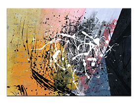 Moderne slike u galeriji MAG - apstraktna slika Ciklusi akril na hameru 100x70 cm