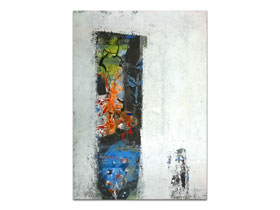 Umjetnička galerija Zagreb galerija MAG - apstraktna Prolaz u život akril na hameru 100x70 cm