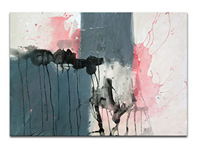Moderne slike u galeriji MAG - apstraktna slika Momenti stvaranja akril na hameru 100x70 cm