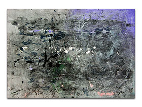 Moderne slike u galeriji MAG - apstraktna slika Zastali smo da gledamo nebo akril na hameru 100x70 cm