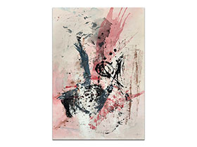Moderne slike u galeriji MAG - apstraktna slika Mislim da znam akril na hameru 100x70 cm