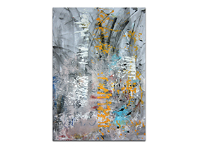 Moderne slike u galeriji MAG - apstraktna slika Senzorna deprivacija akril na hameru 100x70 cm