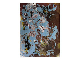 Moderna galerija apstraktnih slika MAG - apstraktna slika Nomenklatura akril na hameru 40x30 cm