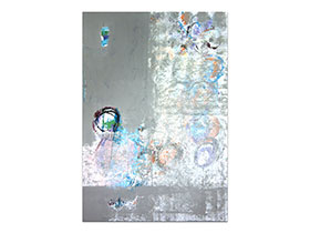 Moderne slike u galeriji MAG - apstraktna slika Nježni dodiri akril na hameru 100x70 cm